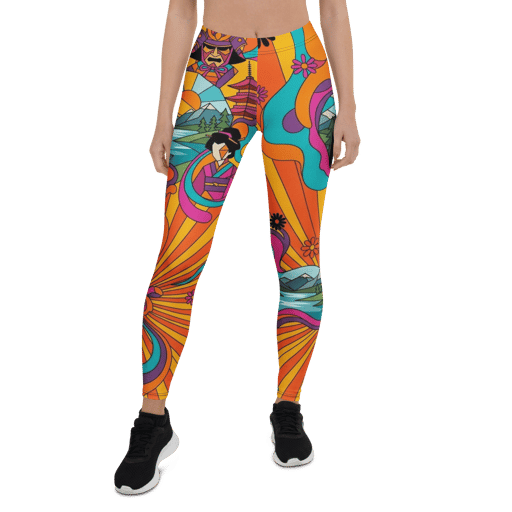 Sunburst Zen Flow Leggings
